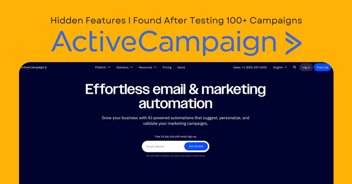 You are currently viewing ActiveCampaign Review 2025: Hidden Features I Found After Testing 100+ Campaigns