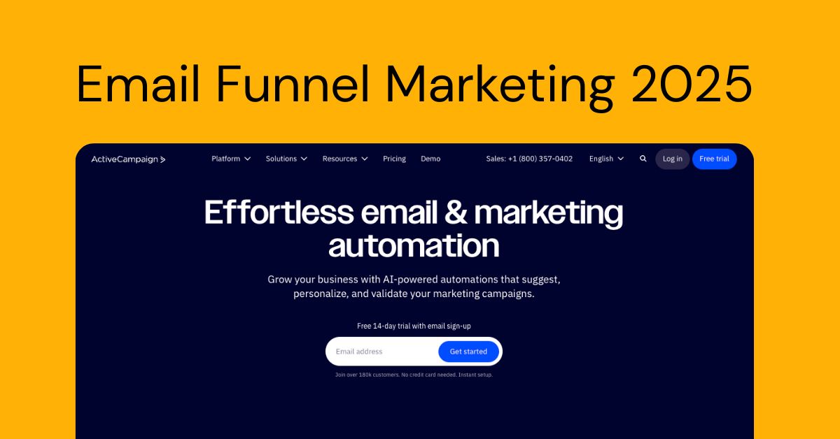 Read more about the article How to Build an Email Funnel Marketing in ActiveCampaign 2025