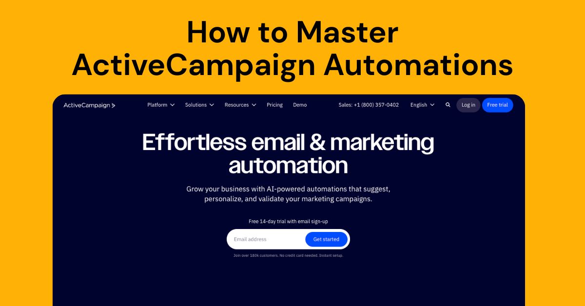 Read more about the article How to Master ActiveCampaign Automations 2025: A Beginner’s Step-by-Step Guide