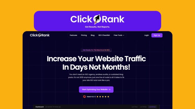 Clickrank Review